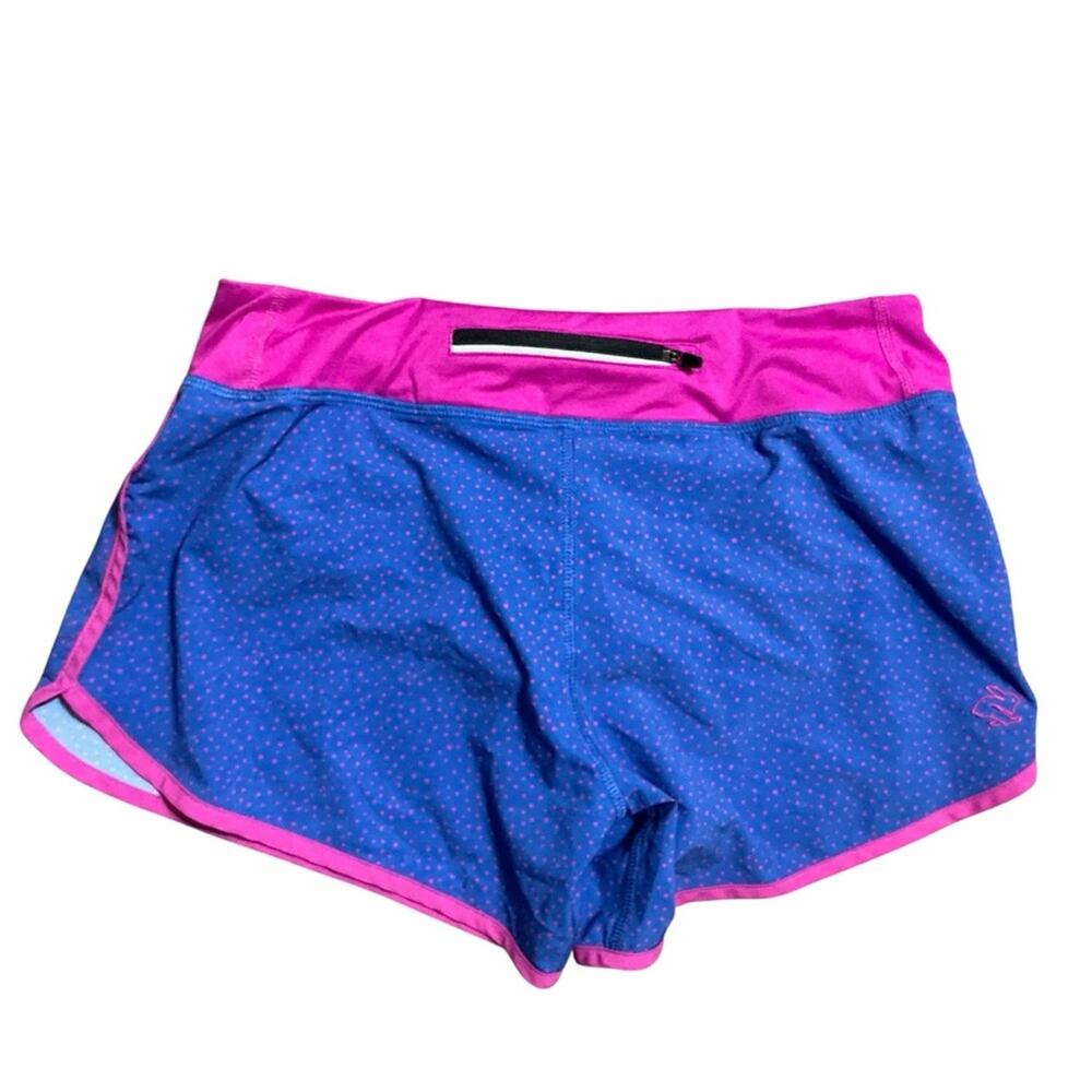 Women's Rabbit Hopper 4" Shorts size medium Pink and Blue